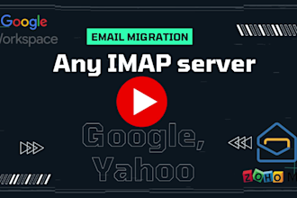 do email migration, cpanel, google workspace gmail, zoho, no downtime