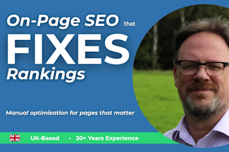 fix underperforming pages using data driven on page SEO