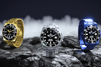 make realistic 3d products and animation