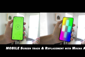 do mobile green screen tracking and replacement