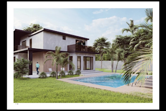 create tiny, dublex house and villa projects