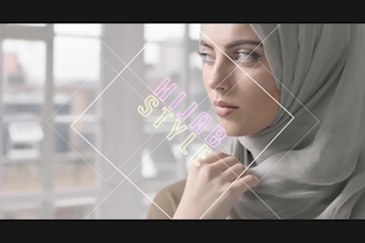 create an awesome hijab promotional video