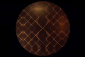 sync your music to a geometric chladni audio visualizer
