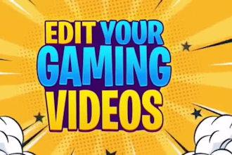 do funny gaming video editing professionally for youtube