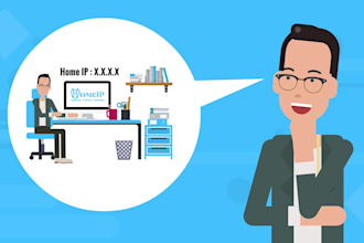make you appear to work from home anywhere and avoid location tracking