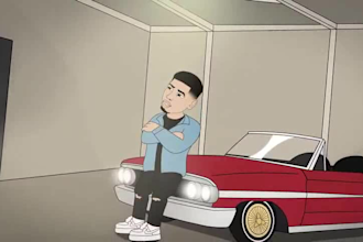 create 2d cartoon music video, 2d music video, 2d animation