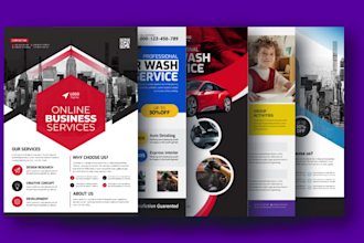 design urgent job hiring marketing materials media kit flyer brochure