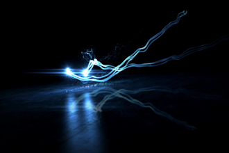 create light reveal logo animation