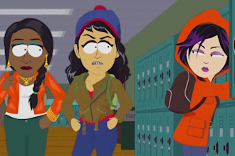 create 2d south park style animation, cartoon south park, 2d character design