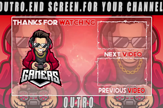do professional gaming intro or outro four your channel