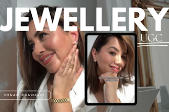 create german ugc for jewellery beauty skincare ads