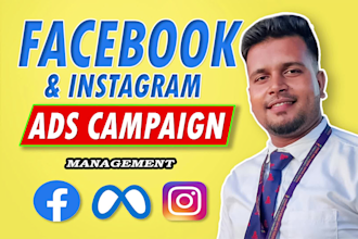set up facebook and instagram ads campaign for leads and sales