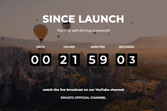 create animated countdown timers for streams and videos