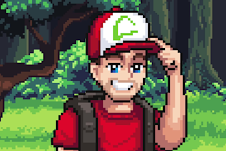 do high quality pixel art and animations
