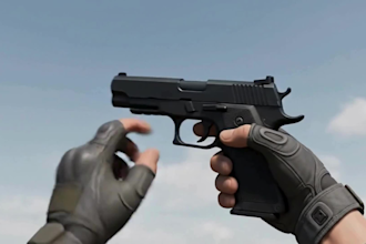 create realistic 3d fps animation, 3d weapon animation, fps vfx for your game
