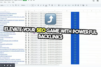 create high quality manual creation dofollow backlinks