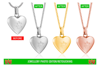 edit jewelry photos, product image retouching, color change
