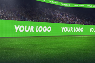 create a super realistic football soccer promo