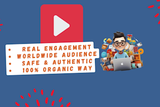 promote youtube channel and videos to monetize account