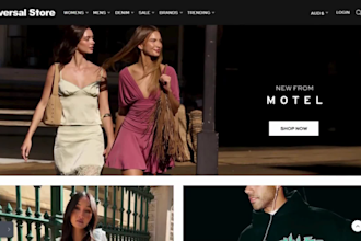 design a shopify clothing store, fashion store and clothing website