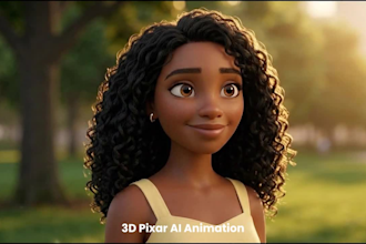 3d pixar style ai storytelling 3d ai cartoon animation 3d pixar ai animation