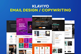 do klaviyo email design, email copywriting, klaviyo email marketing