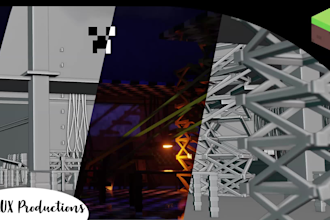 model and rig your minecraft asset