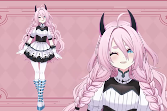 design and rig a high quality live2d vtuber model