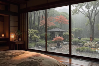 create rain video, cozy ambient relaxing videos for youtube