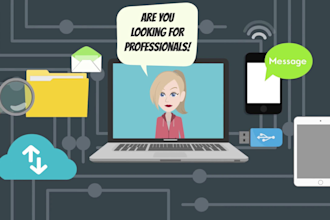 create 2d explainer animated videos