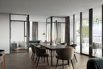 residential interior design and photorealistic 3d rendering