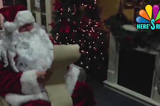 record your script as the real santa claus