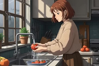2d anime animation video, 2d anime episode music video character animation