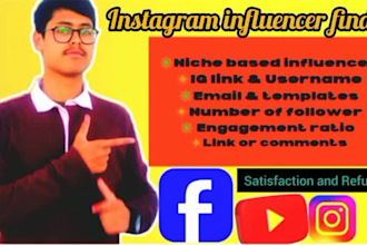 find the best instagram influencer for your niche