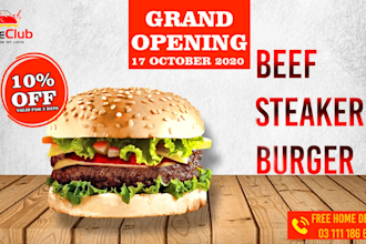 create restaurant food promo video or promotional video ads
