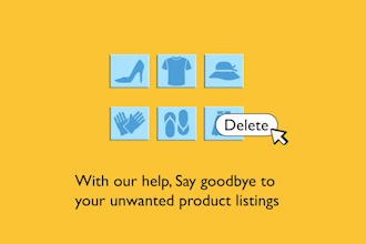 accurately delete product listings from any online marketplace in bulk