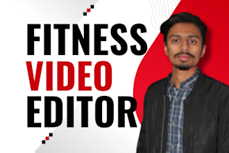 do premium gym fitness motivational workout reel editing