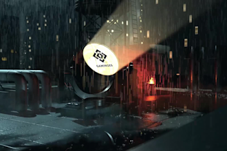 make batman superhero logo intro video animation