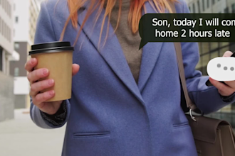 make an engaging phone or normal text messages chat animation