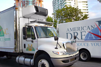 make a logistics business video clips for your logo or text