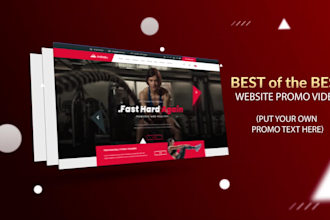 create best website promo and presentation video
