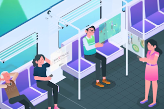 create a custom 2d isometric explainer video animation
