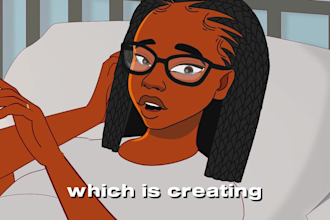 make epic 2d cartoon animation video of any style