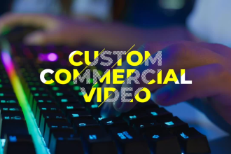 create promotional video ads or short video ads for marketing commercials