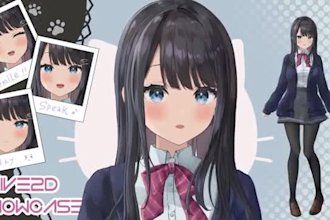 create live2d vtuber model , vtuber model, character model, 2d art, 2d rigging