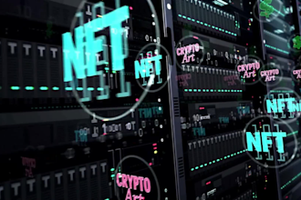 create powerful nft video, dynamic promotional crypto video