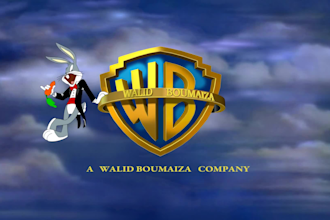 create awesome 3d logo animation warner bros intro in 4k
