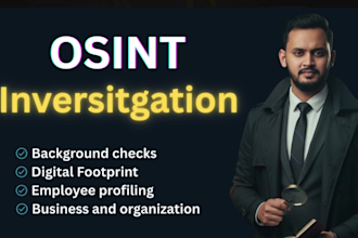 investigate and trace any digital footprint using osint