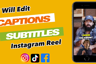 add subtitle or caption in youtube shorts, instagram reels, tiktok videos