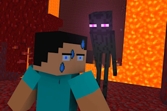 create 3d minecraft animations